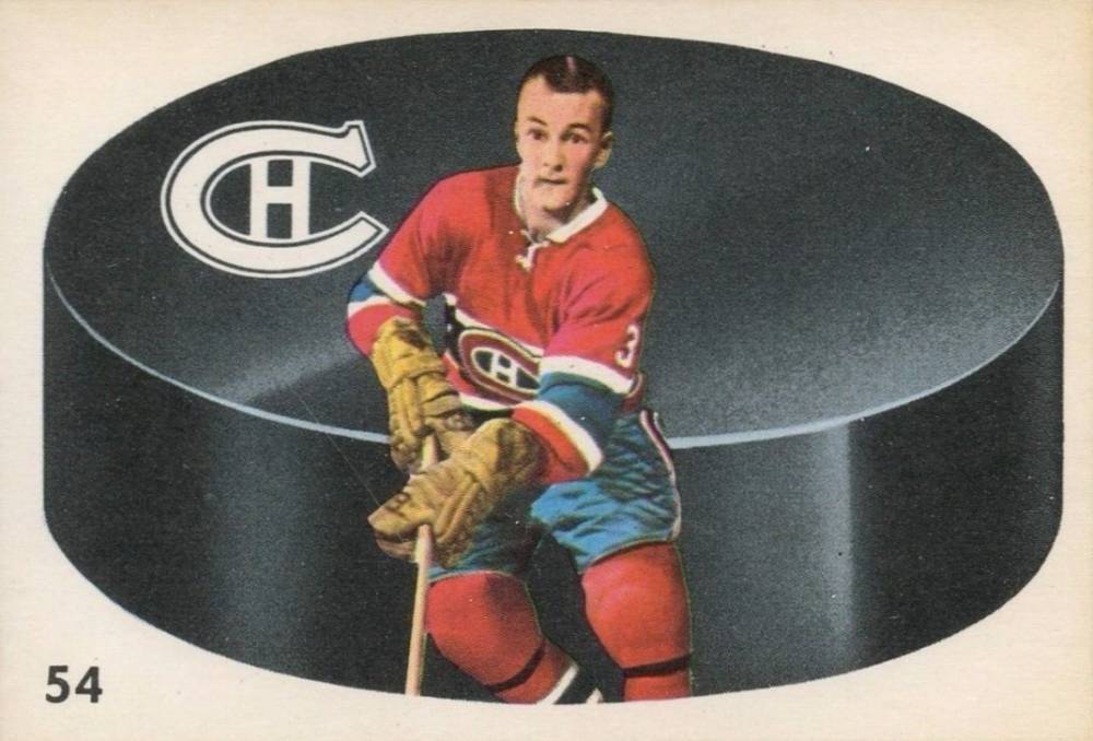 1962 Parkhurst J.C. Tremblay #54 Hockey Card