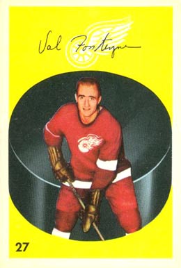 1962 Parkhurst Val Fonteyne #27 Hockey Card