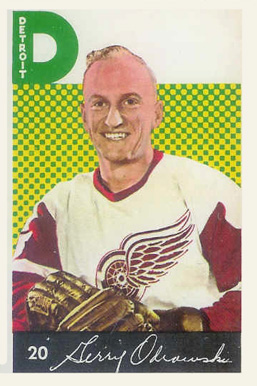 1962 Parkhurst Gerry Odrowski #20 Hockey Card