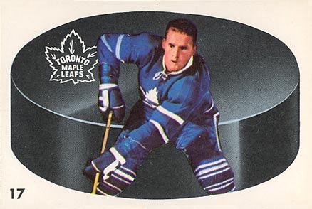 1962 Parkhurst Larry Hillman #17 Hockey Card