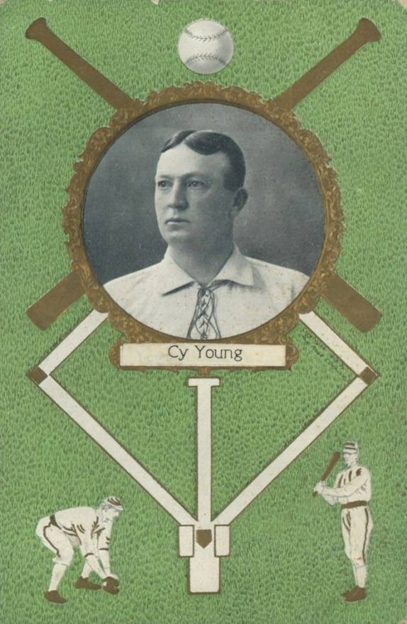 1908 Rose Company Postcards Cy Young # Baseball Card