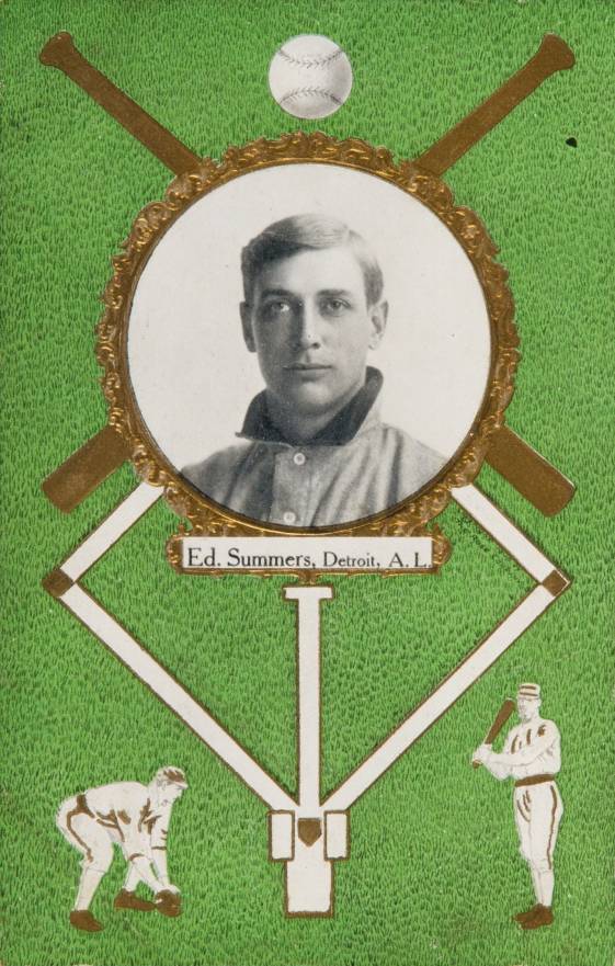 1908 Rose Company Postcards Ed Summers # Baseball Card