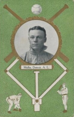 1908 Rose Company Postcards George Mullin # Baseball Card