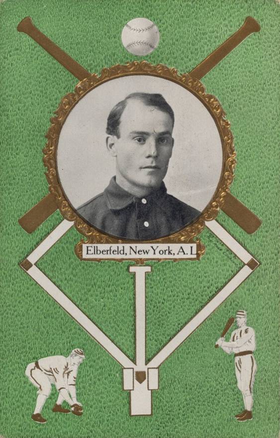 1908 Rose Company Postcards Kid Elberfeld # Baseball Card