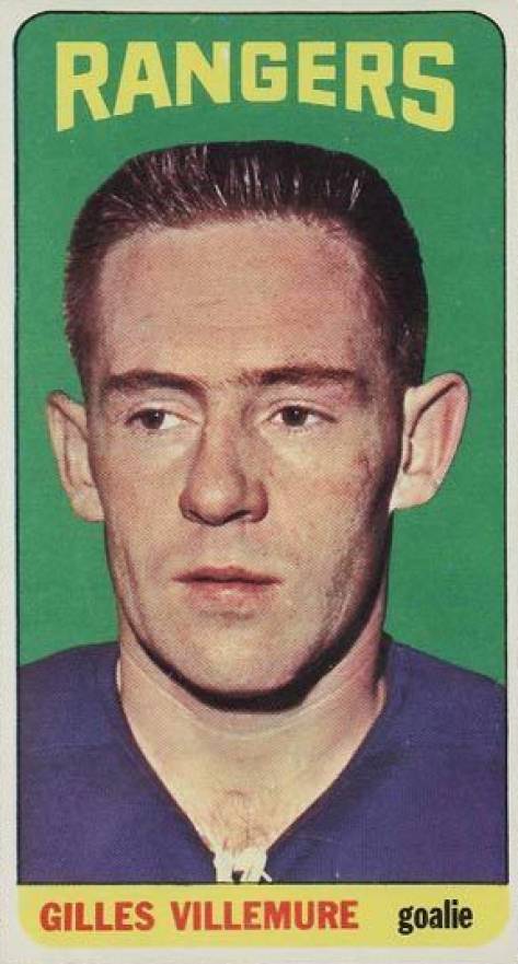 1964 Topps Hockey Gilles Villemure #74 Hockey Card