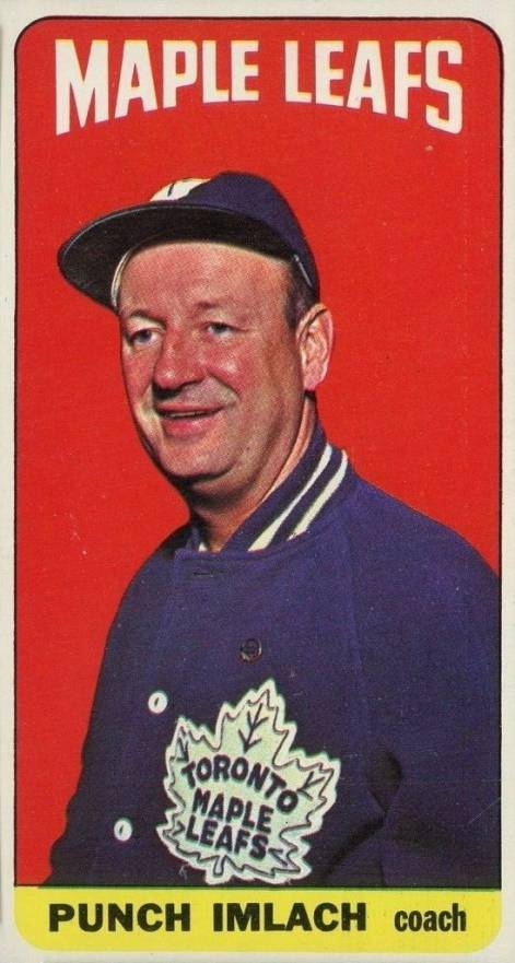 1964 Topps Hockey Punch Imlach #45 Hockey Card