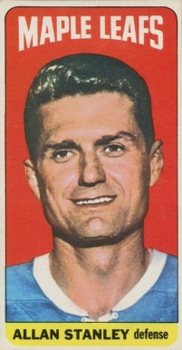 1964 Topps Hockey Allan Stanley #104 Hockey Card