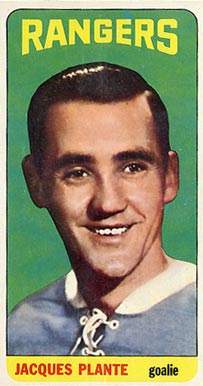 1964 Topps Hockey Jacques Plante #68 Hockey Card