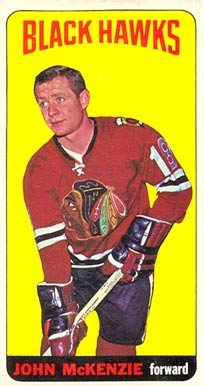 1964 Topps Hockey John McKenzie #30 Hockey Card