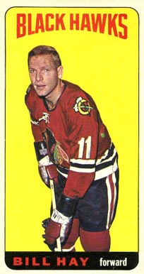 1964 Topps Hockey Bill Hay #7 Hockey Card