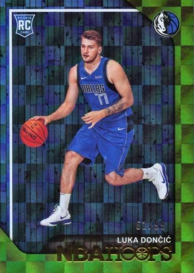 2018 Panini Hoops Luka Doncic #268 Basketball Card