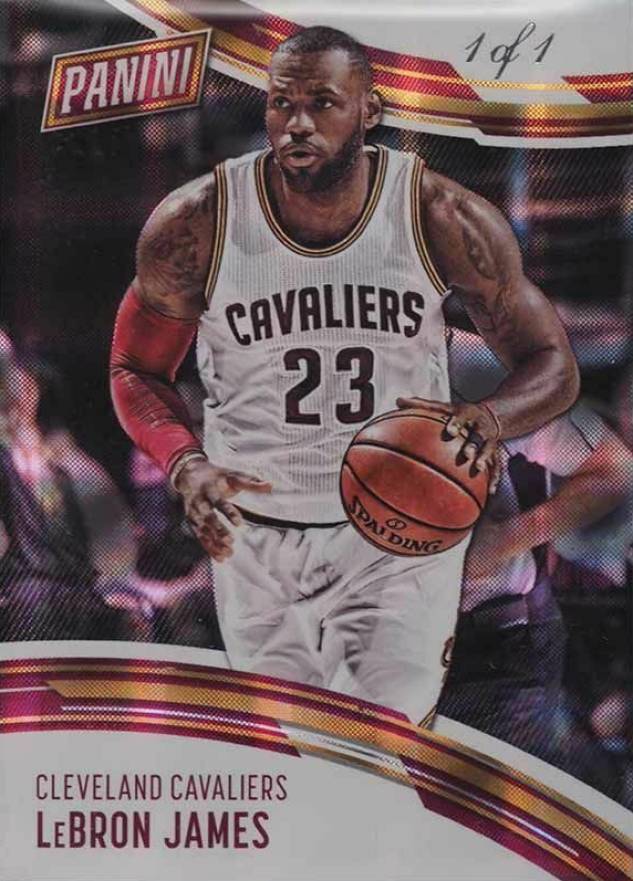 2016 Panini Day LeBron James #36 Basketball Card