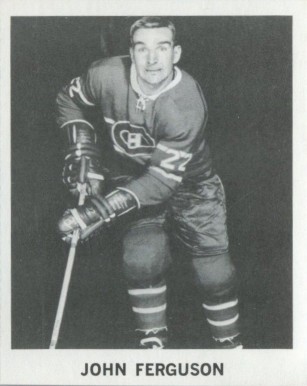 1965 Coca-Cola John Ferguson Montreal Canadiens # Hockey Card