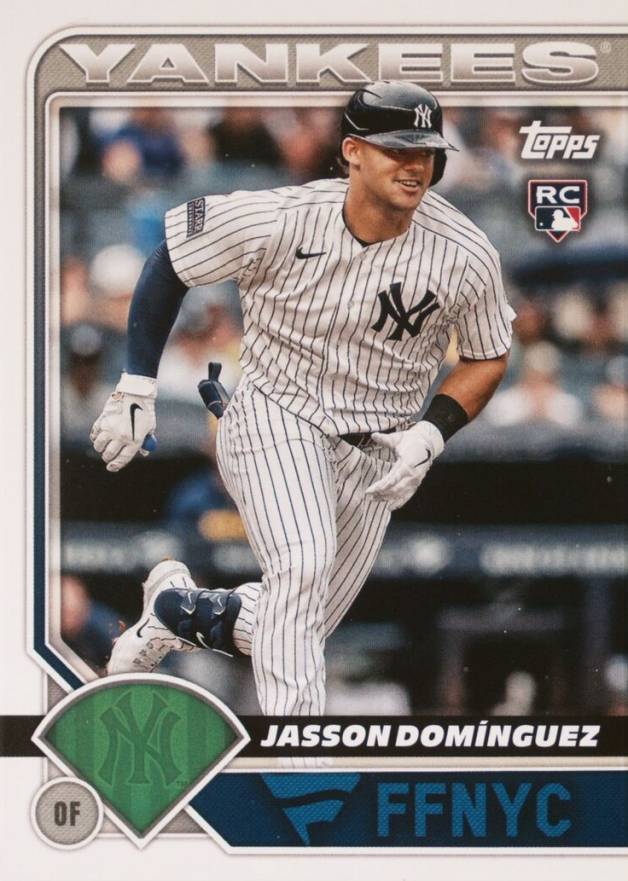 2024 Topps Fanatics Fest New York City Ffnyc Jasson Dominguez #4 Baseball Card