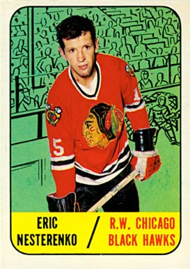 1967 Topps Eric Nesterenko #60 Hockey Card