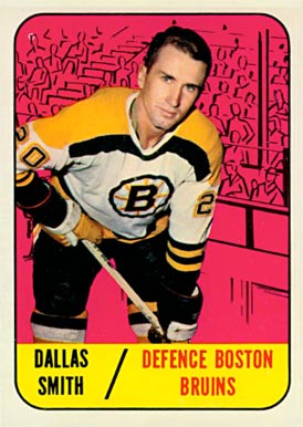 1967 Topps Dallas Smith #41 Hockey Card