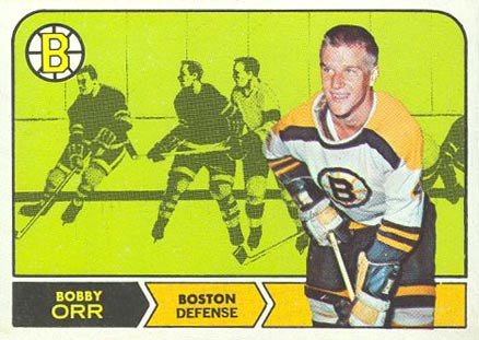 1968 O-Pee-Chee Bobby Orr #2 Hockey Card