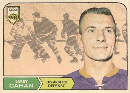 1968 Topps Larry Cahan #35 Hockey Card