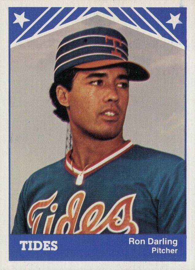 1983 TCMA Tidewater Tides Ron Darling #1 Baseball Card