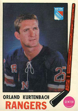 1969 O-Pee-Chee Orland Kurtenbach #188 Hockey Card