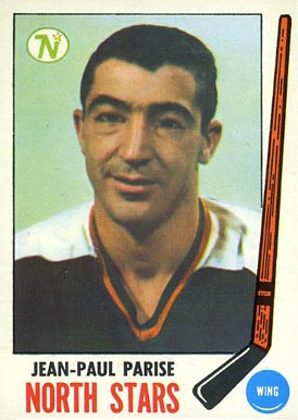 1969 O-Pee-Chee Jean-Paul Parise #127 Hockey Card