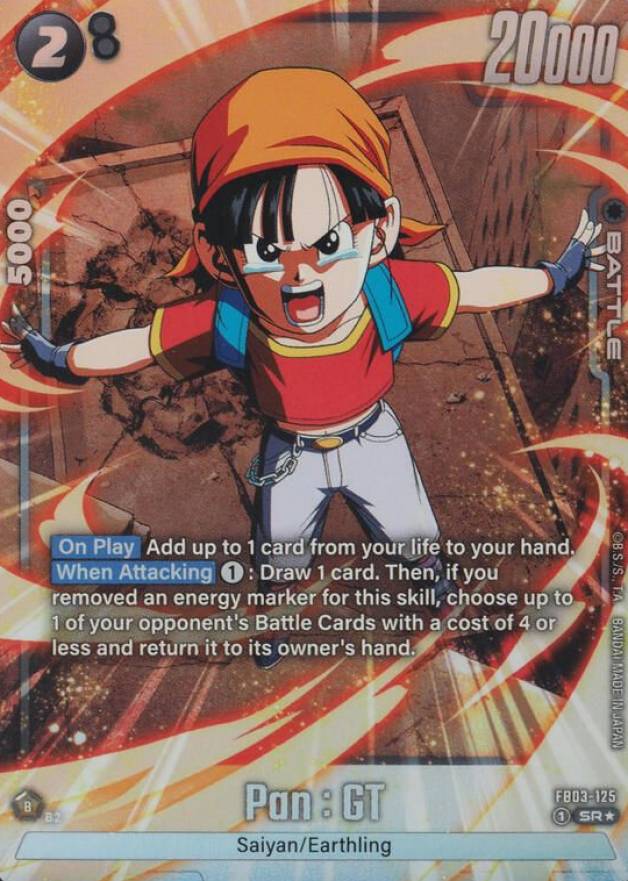 2024 Dragon Ball Super Card Game Fusion World Raging Roar Pan : GT #FB03-125 TCG Card