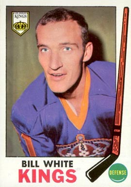 1969 Topps Bill White #101 Hockey Card