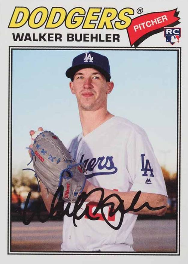 2018 Topps Archives Walker Buehler #198 Baseball Card