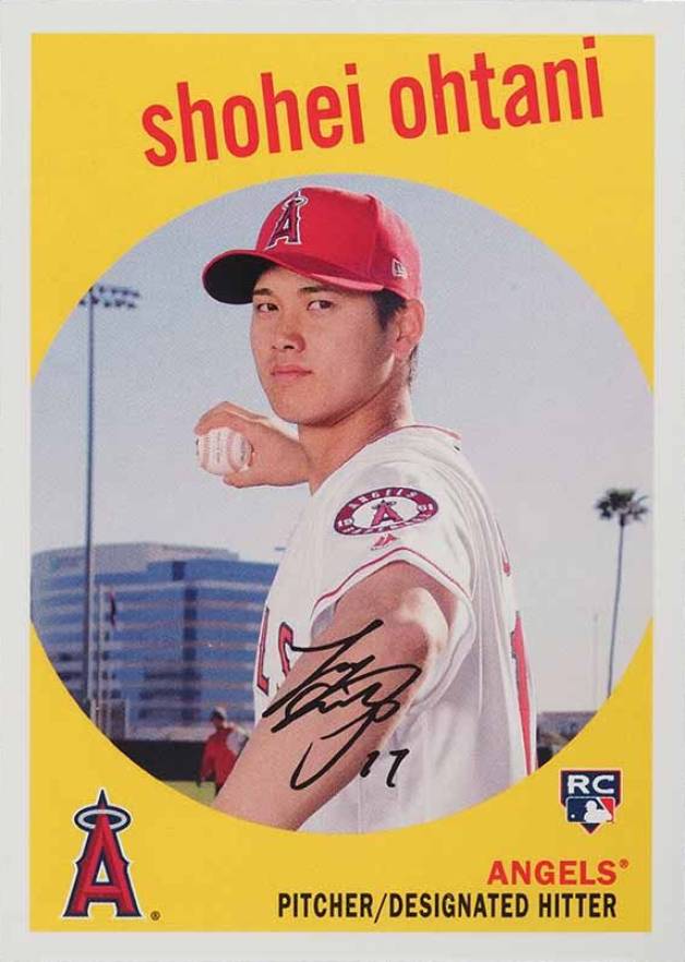 2018 Topps Archives Shohei Ohtani #50 Baseball Card