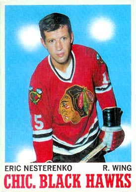 1970 O-Pee-Chee Eric Nesterenko #19 Hockey Card