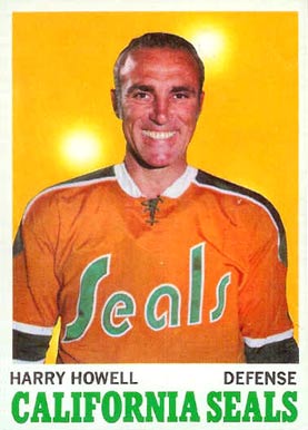 1970 Topps Harry Howell #72 Hockey Card