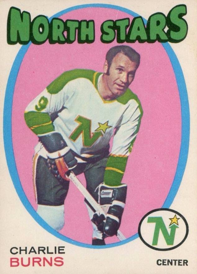 1971 O-Pee-Chee Charlie Burns #238 Hockey Card