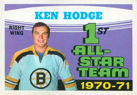 1971 O-Pee-Chee Ken Hodge #254 Hockey Card