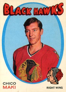 1971 O-Pee-Chee Chico Maki #210 Hockey Card