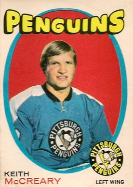 1971 O-Pee-Chee Keith Mccreary #188 Hockey Card