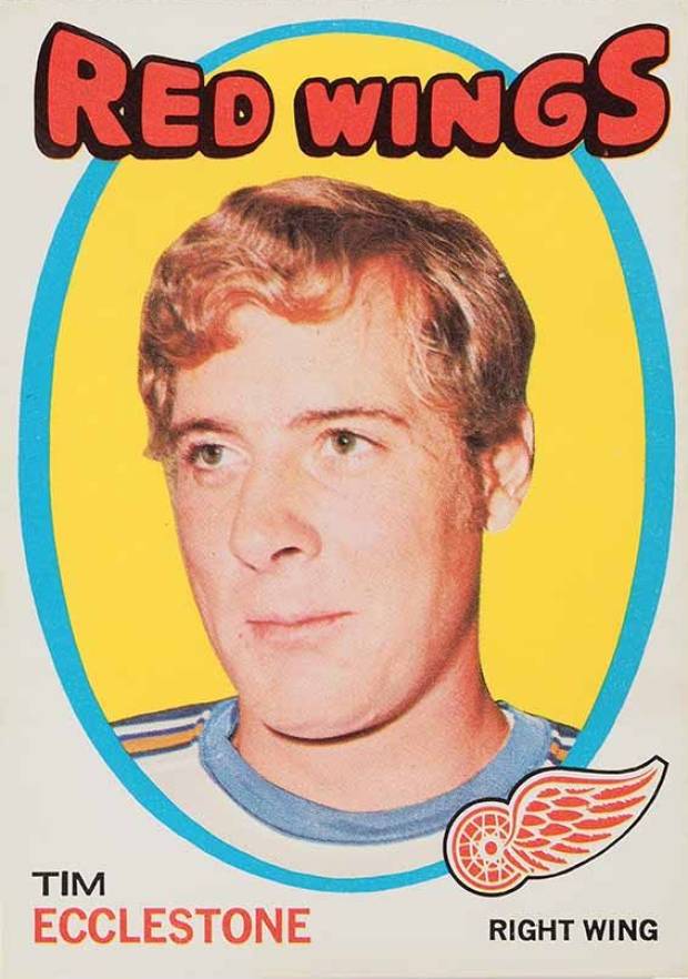 1971 O-Pee-Chee Tim Ecclestone #52 Hockey Card