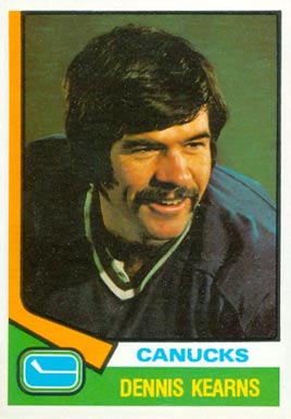 1974 O-Pee-Chee Dennis Kearns #366 Hockey Card