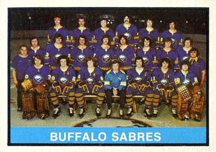 1974 O-Pee-Chee Buffalo Sabres #337 Hockey Card