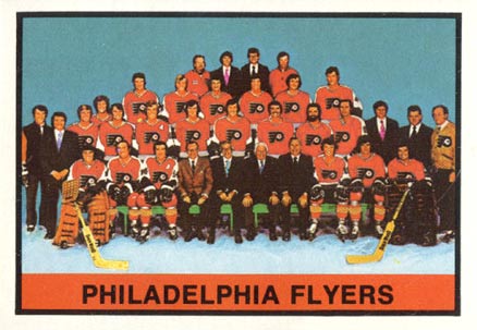 1974 O-Pee-Chee Philadlephia Flyers #300 Hockey Card