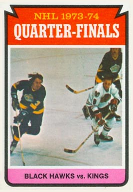 1974 O-Pee-Chee Quarter-Finals #212 Hockey Card