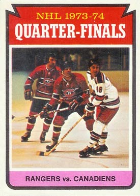 1974 O-Pee-Chee Quarter-Finals #210 Hockey Card