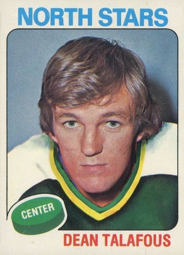 1975 Topps Dean Talafous #197 Hockey Card