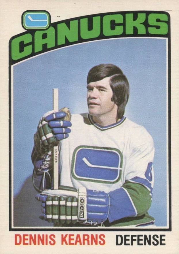 1976 O-Pee-Chee Dennis Kearns #338 Hockey Card