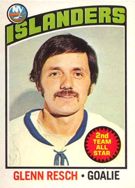 1976 Topps Glenn Resch #250 Hockey Card