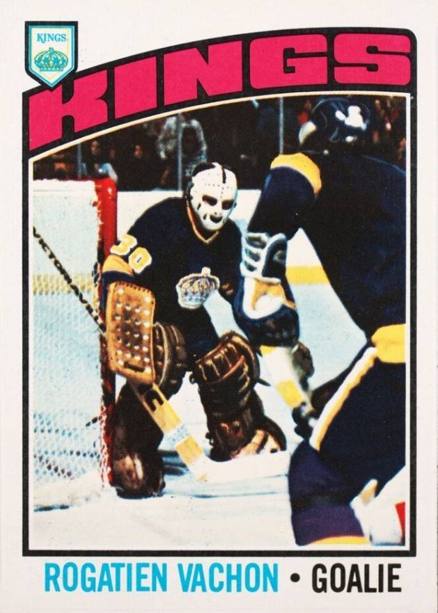 1976 Topps Rogatien Vachon #40 Hockey Card