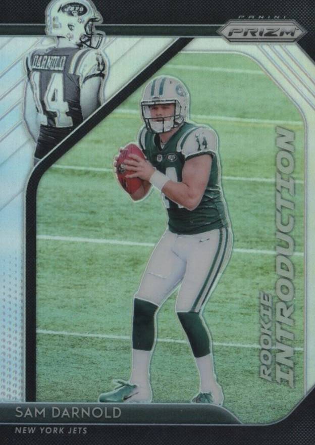 2018 Panini Prizm Rookie Introduction Sam Darnold #RI-3 Football Card