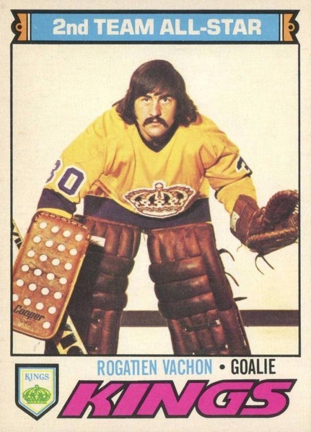 1977 O-Pee-Chee Rogatien Vachon #160 Hockey Card