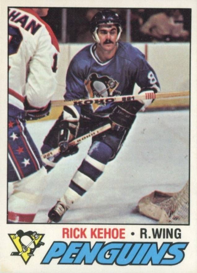 1977 O-Pee-Chee Rick Kehoe #33 Hockey Card