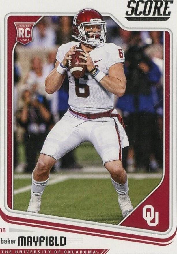 2018 Panini Score Baker Mayfield #351 Football Card