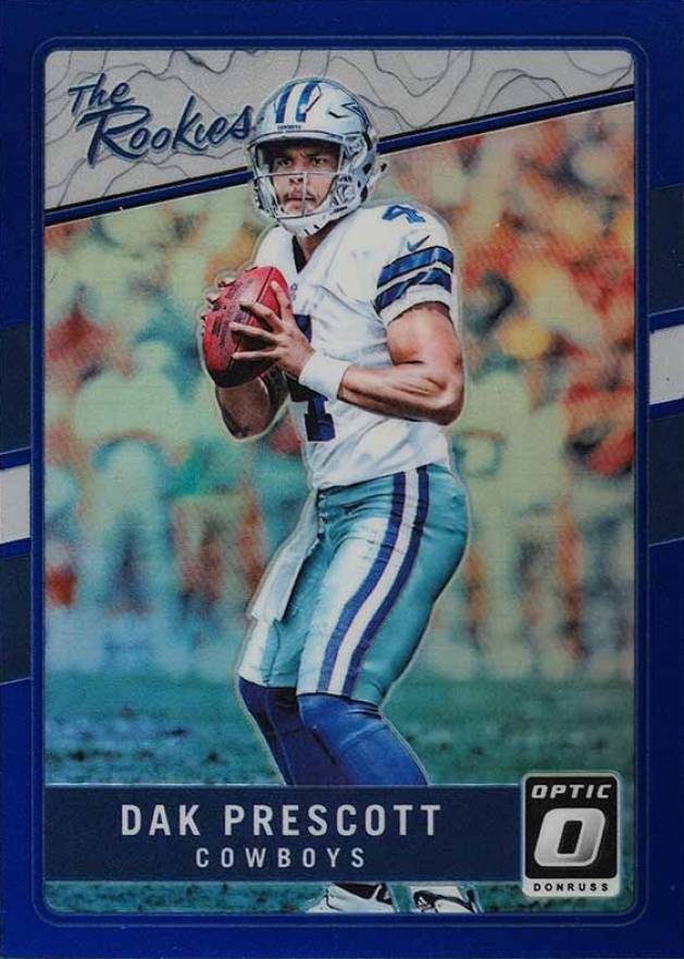 2016 Panini Donruss Optic The Rookies  Dak Prescott #TRDP Football Card